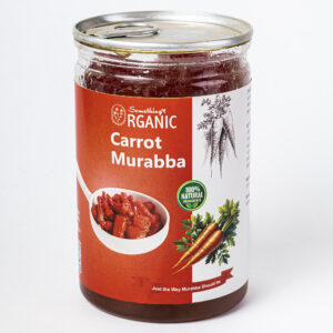 Murabba Gajer | Carrot Preserve | Gajar Ka Murrabba / Muraba / Maraba 500 Grams PetCan