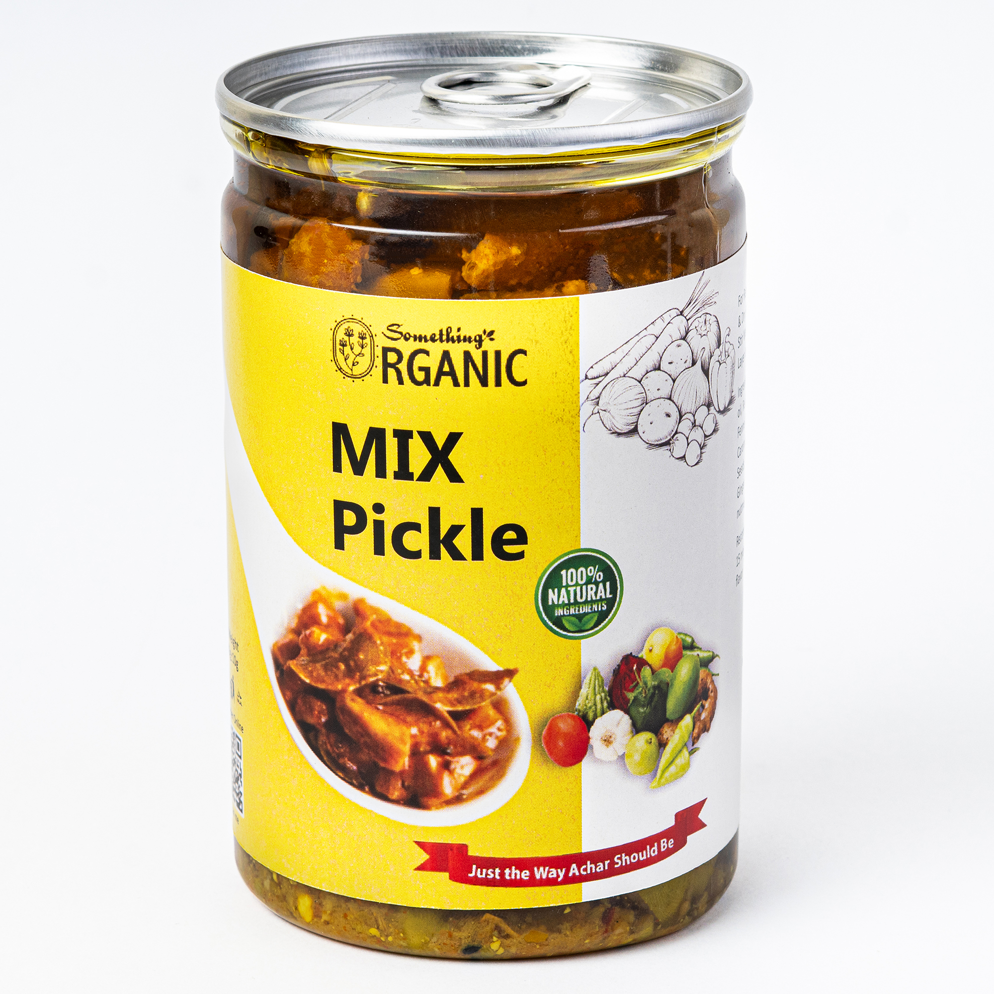 Mixed Pickle | Mix Achar / Achaar 500 Gram PetCan