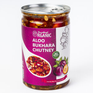 Aloo Bukhara Chutney – A Flavorful Plum Delight 650 Grams PetCan