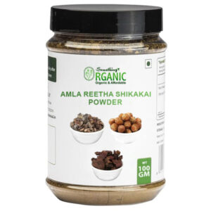 Jar Amla Reetha Shikakai Mix Powder – 100% Natural Hair Care for Strength, Shine & Scalp Health