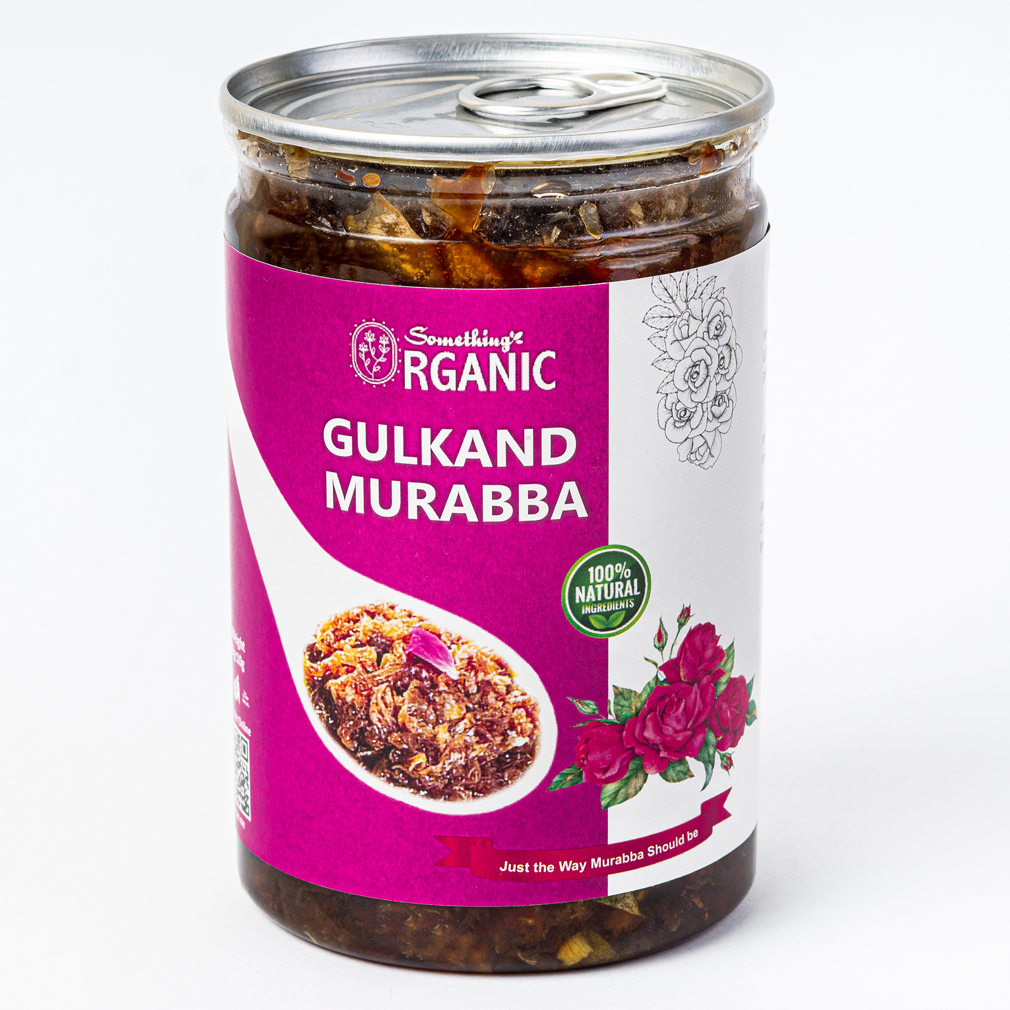 Gulqand - Rose Petal Preserve 600 Grams PetCan