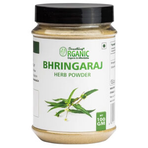 Jar Premium Bhringraj Powder – Natural Hair Care & Wellness Remedy