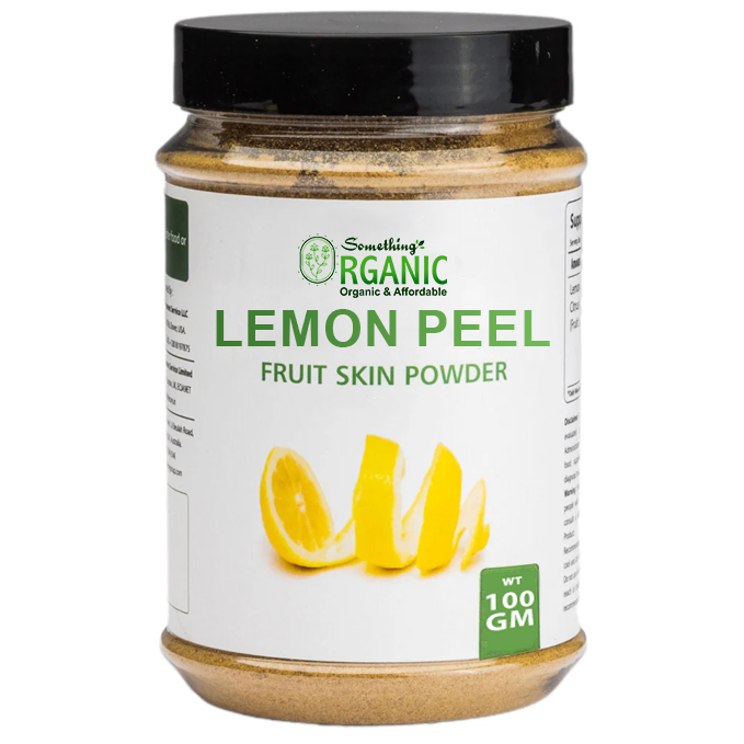 Jar 100% Pure Lemon Peel Powder – Natural Skin & Health Benefits