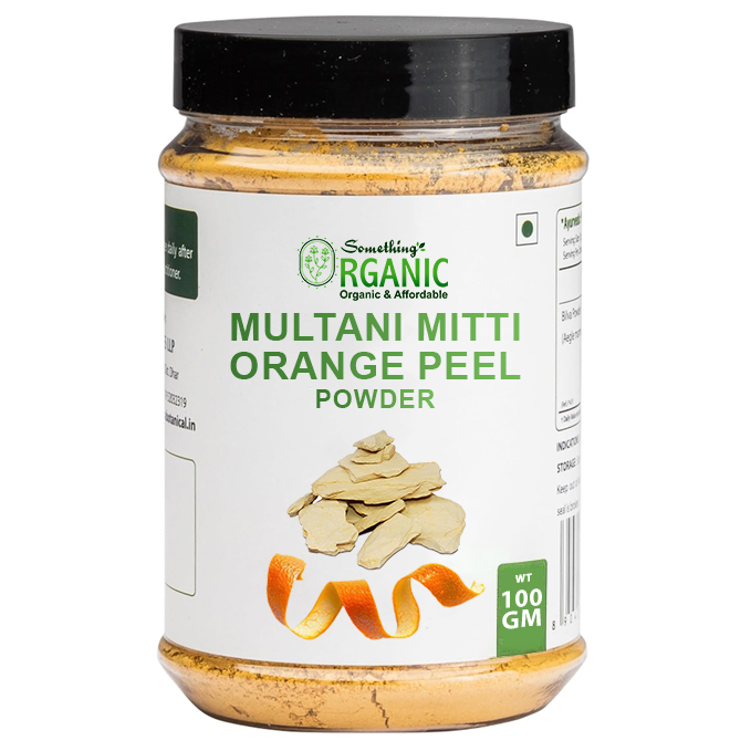 Jar Mix Multani Mitti & Orange Peel Powder – Natural Skin Care & Detoxifying Face Pack