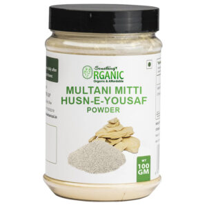 Jar Multani Mitti + Husn-e-Yousuf Mix Powder – Natural Skin Care & Beauty Remedy