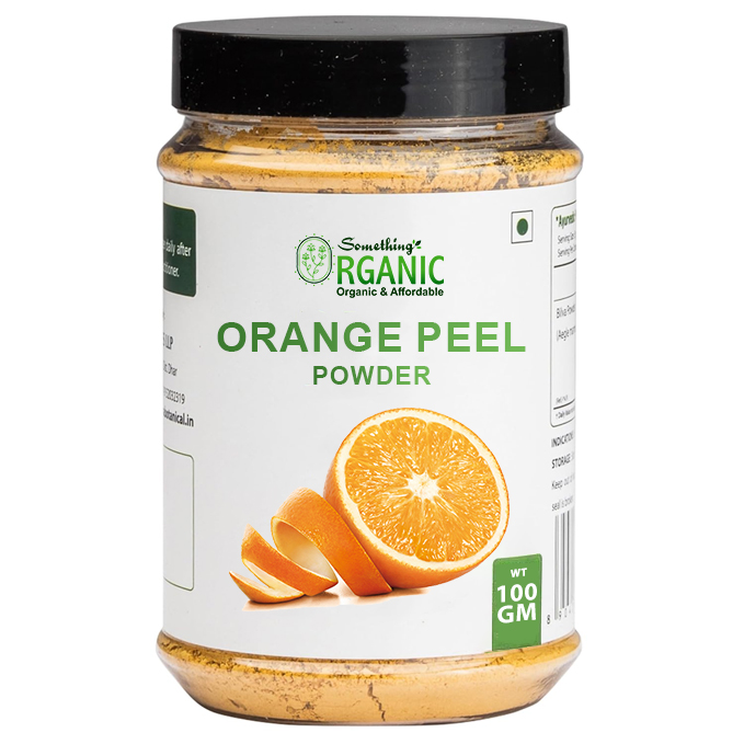 Jar Premium Orange Peel Powder – Natural Skin Care & Health Supplement