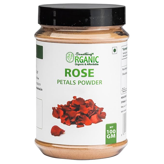 Jar Pure Rose Petals Powder – Natural Skin Care & Wellness Remedy