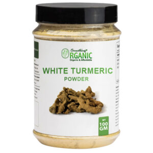 Jar Premium White Turmeric (Kachur) Powder – Natural Antioxidant & Skin Care Remedy