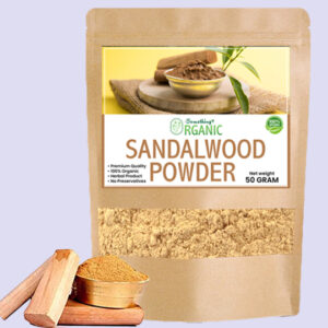 White Sandalwood Fine Powder for Skin Face Pack – Natural Skin Brightening & Soothing 50g