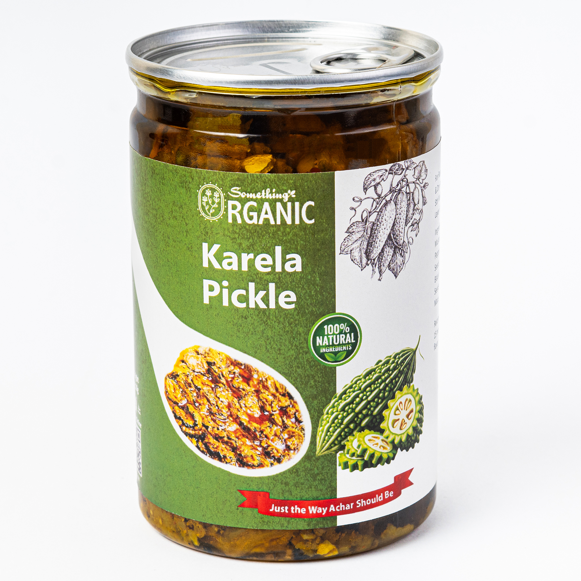 Homemade Karela Pickle | Bitter Gourd Achar | Traditional Desi Recipe | Healthy Digestive Pickle | No Preservatives 500 Grams Petcan